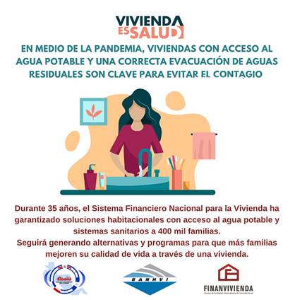 Imagen de la campaña Vivienda es Salud.