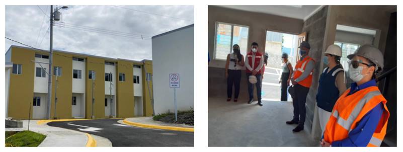 Fotografías de las obras en desarrollo del proyecto Condominio Fénix.