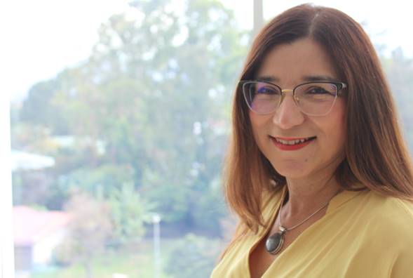 Fotografía de la ministra de Vivienda Irene Campos