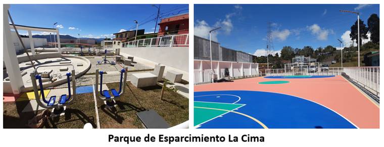 Fotograf&iacute;as del Parque de Esparcimiento La Cima ubicado en La Uni&oacute;n, Cartago.