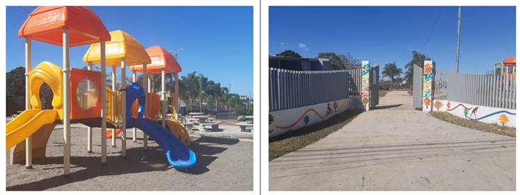 Fotograf&iacute;as de las obras construidas en el proyecto de bono comunal Parque La Libertad en Pavas, San Jos&eacute;.