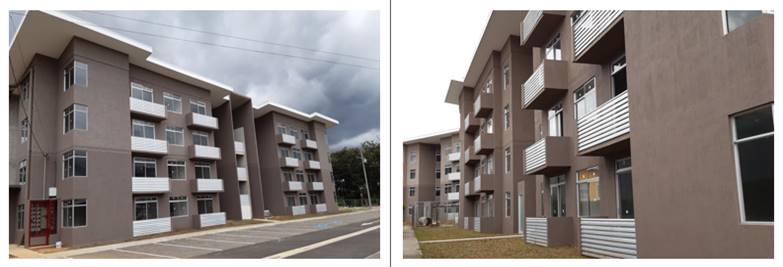 Fotograf&iacute;a de los edificios del Condominio Vertical Torres de la Monta&ntilde;a en Los Guido, Desamparados.